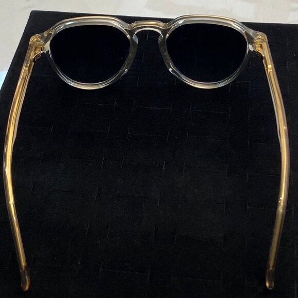 Carrera 314/S Round Sunglasses Clear Frame Blue Gradient Lens main image 14
